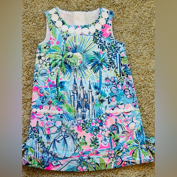 Lilly Pulitzer Kids Lilly Loves Cinderella Dress NWOT - Picture 2 of 3